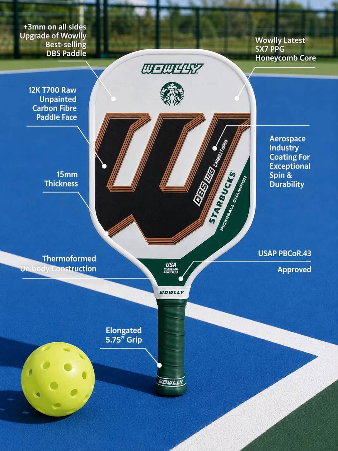 STARBUCKS X WOWLLY DBS 2.0 PADDLE ( MALAYSIA EXCLUSIVE)